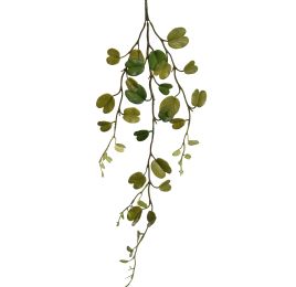HANGING LEAVES BRANCH 70CM GREEN
