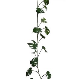 MONSTERA GARLAND 170CM GREEN
