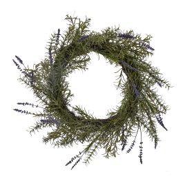 LAVENDER WREATH 50CM LAVENDER