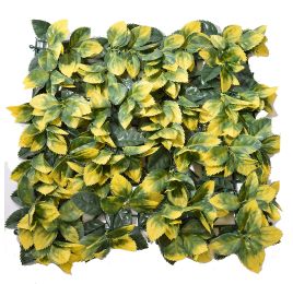 LAUREL LEAVES MAT 50X50 YELLOW
