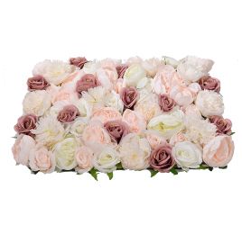 FLOWERWALL 40X60CM CREAM MAUVE
