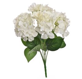 HYDRANGEA X6 43CM CREAM