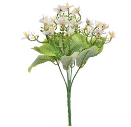 MINI FLOWER BUSH 26CM CREAM