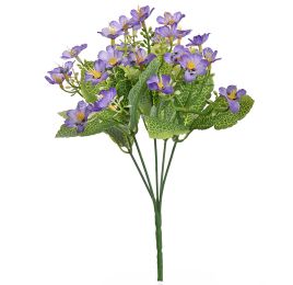 MINI FLOWER BUSH 26CM PURPLE