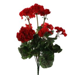 GERANIUM BUSH 49CM RED