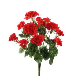 LARGE GERANIUM BUSH 55CM RED
