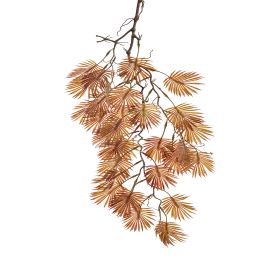 FAN PALM HANGING VINE 95CM BROWN