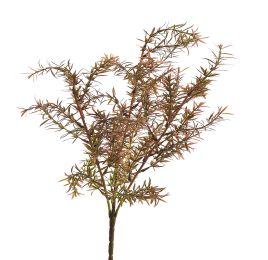 PLASTIC HERB BUSH X3 50CM BROWN