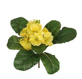 PRIMELA BUSH W/9LVS 19CM YELLOW