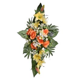 ROSE TIGERLILY ARR 80X30CM ORANGE