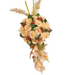 ROSE CALLA ARR 60X30X18CM SALMON