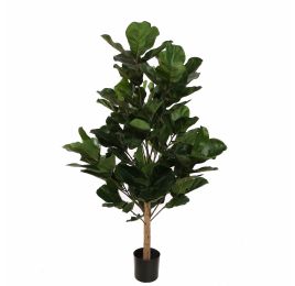 ROYAL FIDDLE LEAF TREE 115CM GREEN