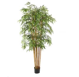 BAMBOO FANCY 180CM GREEN