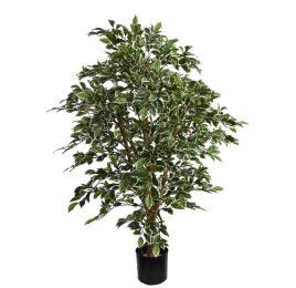 FICUS FOLIA A-TREE 126CM WHITE GREEN