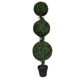 TOPIARY X3 BOXWOOD 150CM GREEN