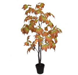 AUTUMN LEAF TREE IN POT 170CM ORANGE