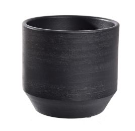 SCALAS POT D 20 CM H 18 CM BLACK