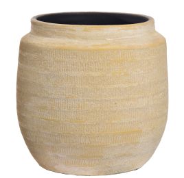 IZAMAL POT D24XH23CM YELLOW