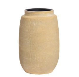 IZAMAL VASE D19XH30CM YELLOW