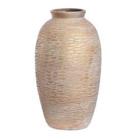 BALL VASE D22XH40CM GOLD