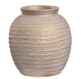 BALL VASE D28XH30CM GOLD