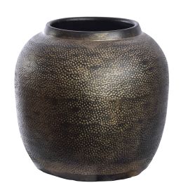 LUXOR POT D29XH27CM GOLD