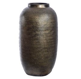 LUXOR VASE D22XH40CM GOLD