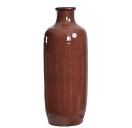 BOTTLE VASE D20H50CM BORDEAUX
