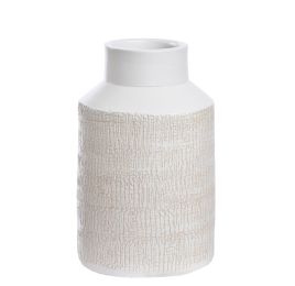 BOSTON VASE D18H30CM IVORY