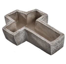 CROSSPLANTER 21.5x15x5 CM GREY