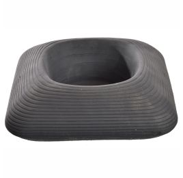 PILLOWPLANTER 22x22x7.5 CM BLACK