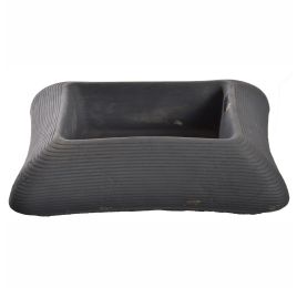 RECTANGLEPLANTER 25x19.5x7 CM BLACK