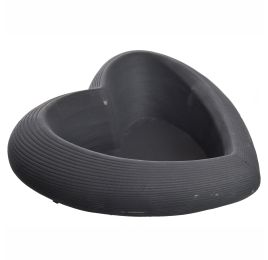 HEARTPLANTER 19x19x8 CM BLACK