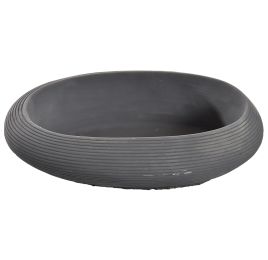 OVALPLANTER 26.5x16x7.5 CM BLACK