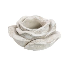 ROSE PLANTER 15X7CM GREY
