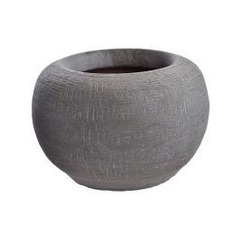 ORCHID BOWL 20 X 13CM GREY