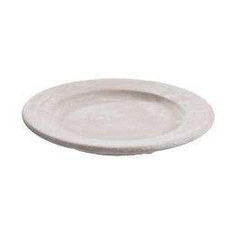 ROUND PLATE DIA 25.6 H 3.2CM GREY