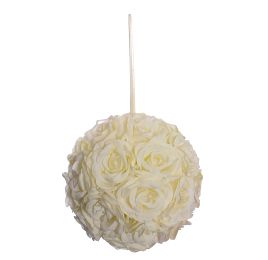 ROSE BALL DIA 20 CM CREAM