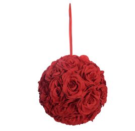 ROSE BALL DIA 20 CM RED
