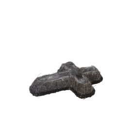 SALIM CROSS PLANTER 30CM WHITE WASH