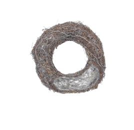 SALIM WREATH PLANTER W/METAL WIRE DIA 30CM GREY