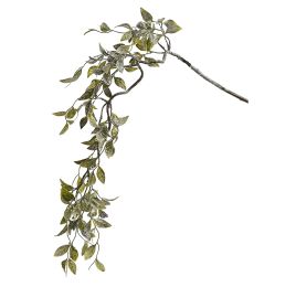 HANGING LEAVES 80 CM W/ICE 80CM GREEN