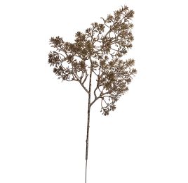 GLITTER MINI FLOWER SPRAY 55CM CHAMPAGNE