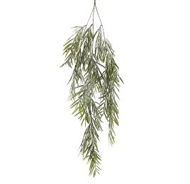 HANGING GRASS BUSH W/SNOW