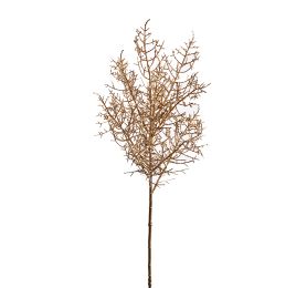 CORAL LEAF SPRAY 40CM GOLD