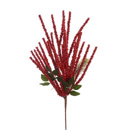 BERRY SPRAY 59CM RED