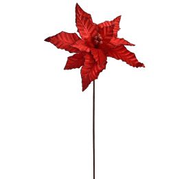 SMALL POINSETTIA 65CM RED