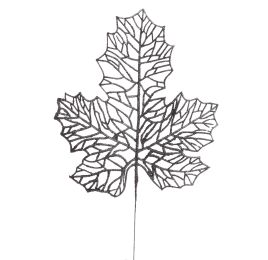 GLITTER MAPLE LEAF