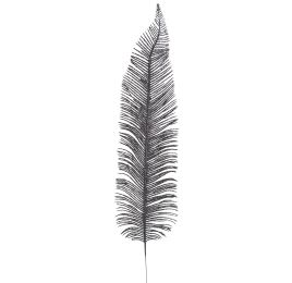 GLITTER FERN LEAF 50CM ANTHRACITE