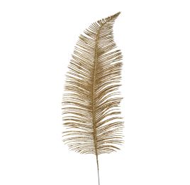 GLITTER FERN LEAF (3PCS/BAG) 50CM GOLD